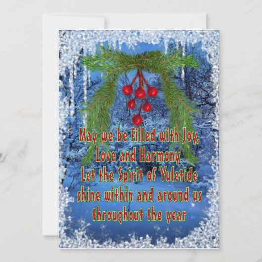 YULETIDE SESSING (Vorderseite)