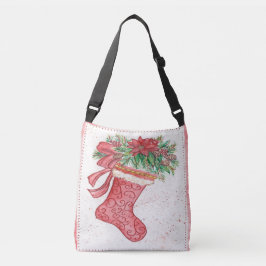 Yuletide Strumpf Crossbody Bag Tragetaschen Mit Langen Trägern