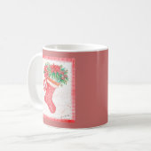 Yuletide Strumpf Kaffeetasse (Vorderseite Links)