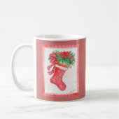 Yuletide Strumpf Kaffeetasse (Links)
