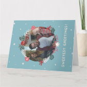 Yuletide Sweetest Faltkarte Karte (Vorderseite)