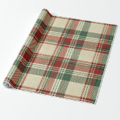 Yuletide Tartan Geschenkpapier (Ungerollt)
