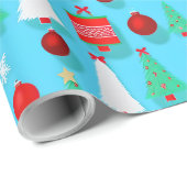 Yuletide Treasures Geschenkpapier (Rolleneckpunkt)