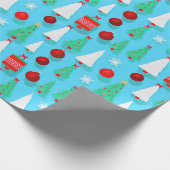 Yuletide Treasures Geschenkpapier (Ecke)