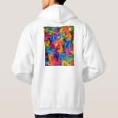 Yulin China Stadtplan Hoodie (Rückseite)