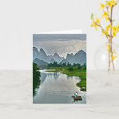 Yulong Fluss, Yangshuo Karte (Gelbe Blume)