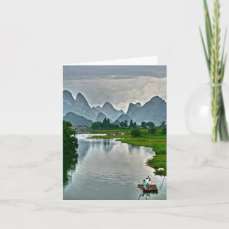 Yulong Fluss, Yangshuo Karte