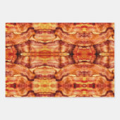 Yum Bacon Wrapping Paper Flat Sheet Set 3 Geschenkpapier Set (Vorderseite 2)