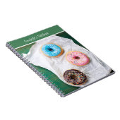 Yum Donuts Personalisiert School Notizblock (Rechte Seite)