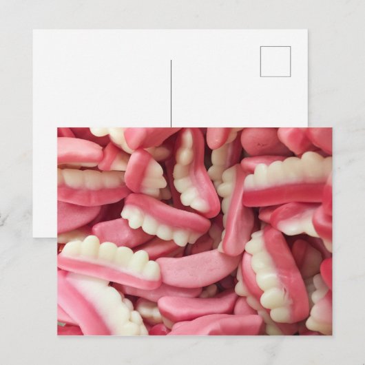 Yum Gum Postkarte (Vorne/Hinten)