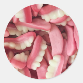 Yum Gum Runder Aufkleber