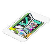 Yum kitty cat magnet (Linke Seite)