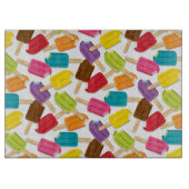 Yum! Popsicle-Schneidebrett - Weiß Schneidebrett (Vorderseite)