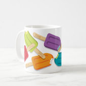 Yum! Popsicle-Tasse Kaffeetasse (Vorderseite Links)