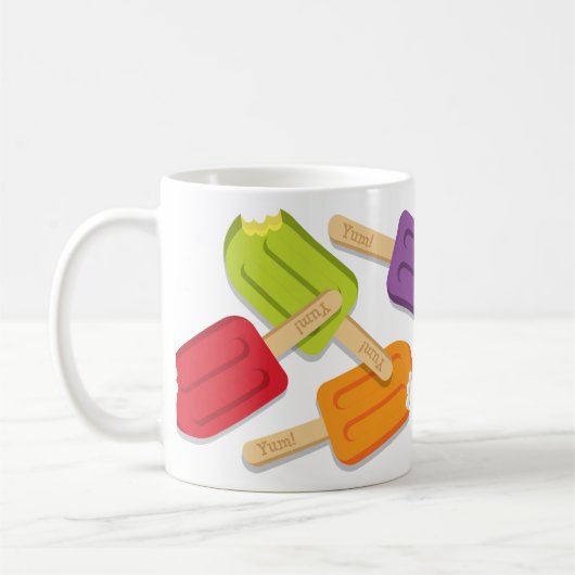 Yum! Popsicle-Tasse Kaffeetasse (Links)