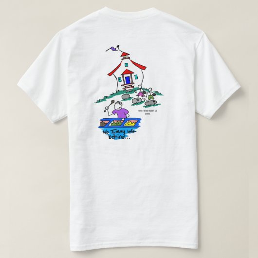 Yum-Yum eats-3 T-Shirt (Design Rückseite)