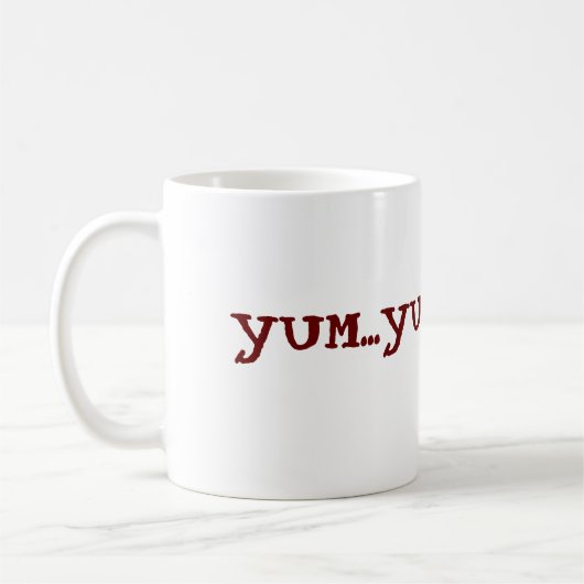 YUM… YUM… LECKER! KAFFEETASSE (Links)