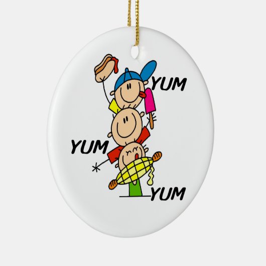 Yum Yum Sommer Keramikornament (Rechts)