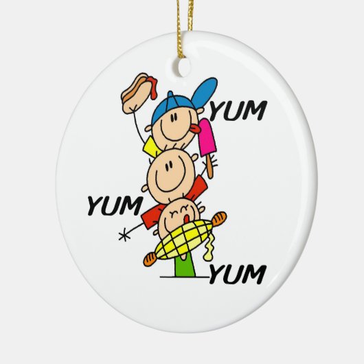 Yum Yum Sommer Keramikornament (Links)