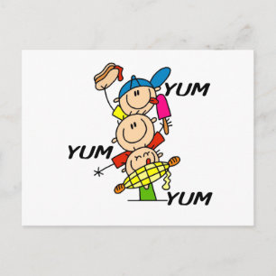 Yum Yum Summer Postkarte