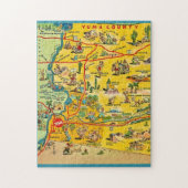 Yuma Arizona 11x14 Map Jigsaw Puzzle (Vertikal)