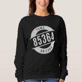 Yuma Arizona 85364 Zip Code Distressed Sweatshirt (Vorderseite)
