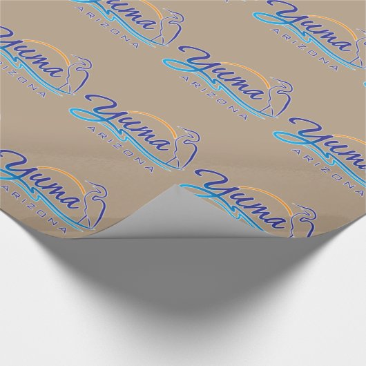 Yuma, Arizona Geschenkpapier (Ecke)
