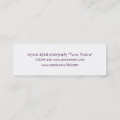 Yuma Arizona Landscape Fotografy Lesezeichen Mini Visitenkarte (Rückseite)