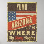Yuma Arizona Poster (Vorne)
