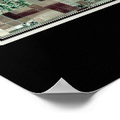 Yuma Arizona Satellite Poster Karte (Ecke)