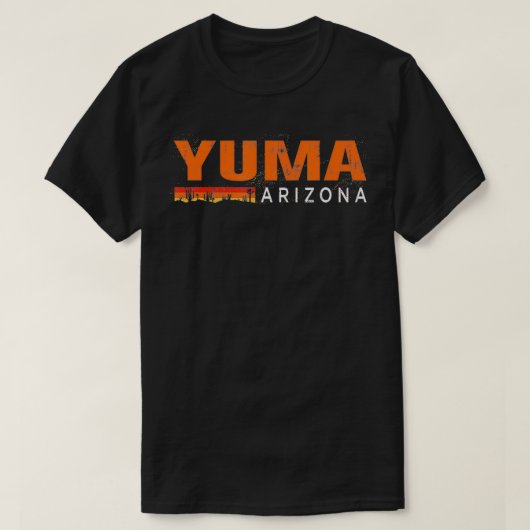Yuma Arizona Souvenir Wüste Vibes Desert Cactus A T-Shirt (Design vorne)