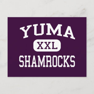 Yuma - Kleeblätter - Katholik - Yuma Arizona Postkarte