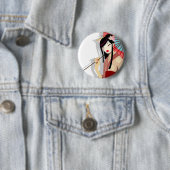 Yume Geishaknopf Button (Beispiel)