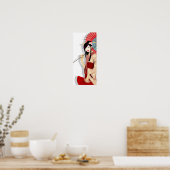 Yumeka Geisha Poster (Küche)