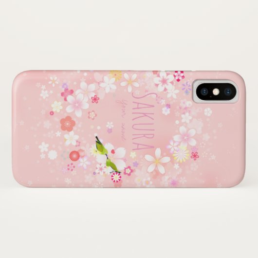 Yumekawaii cherry blossoms phone case (Rückseite (Horizontal))