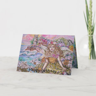 yumi sugai  angels,Happy birthday. Karte