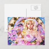 Yumi sugai Angels Postkarte (Vorne/Hinten)