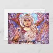 Yumi Sugai Engel, Ein Engel rette dir. Postkarte (Vorne/Hinten)