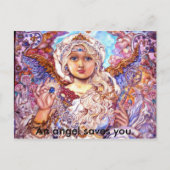 Yumi Sugai Engel, Ein Engel rette dir. Postkarte (Vorderseite)