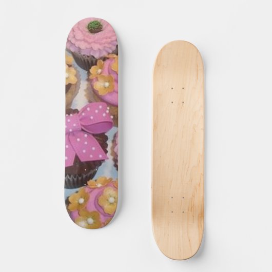 Yummi kleine Kuchen Skateboard (Vorderseite)