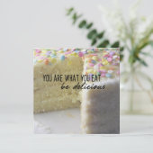 YUMMY 5,25 x 5,25 Karte (Stehend Vorderseite)
