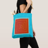 Yummy Aqua and Orange/Red Center >Trendy Tragetasc Tasche (Von Nahem)