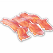 Yummy Bacon Aufkleber (Vorderseite)