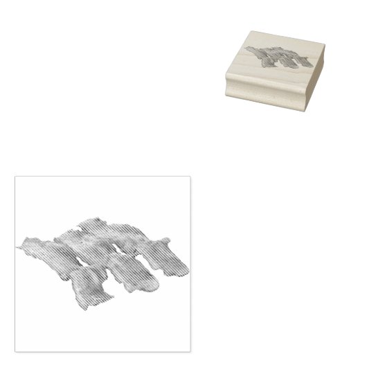 Yummy Bacon Gummistempel (Stempel)