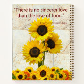 Yummy Bites Sunflower Marble Rezept Buch (Rückseite)