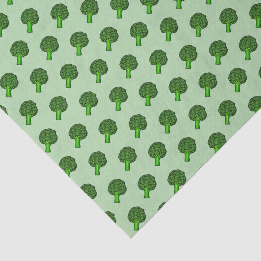 Yummy Broccoli Seidenpapier (Detail)
