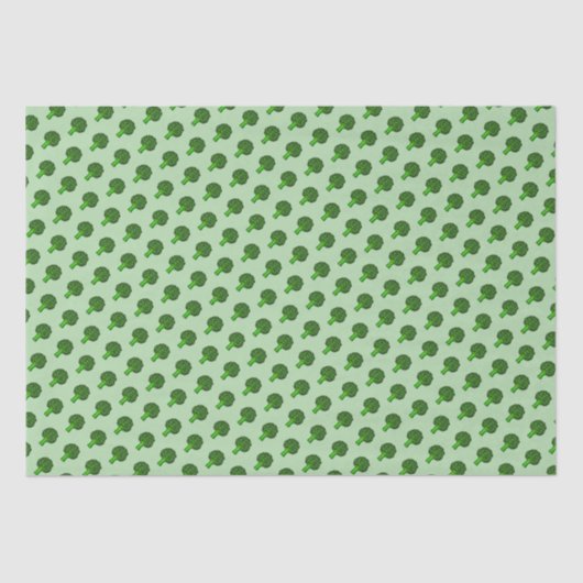 Yummy Broccoli Seidenpapier (Vorderseite)