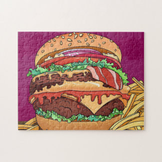Yummy Burger Puzzle