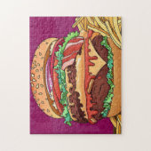 Yummy Burger Puzzle (Vertikal)