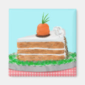 Yummy Carrot Cake  Magnet (Vorne)